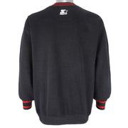 Starter - Chicago Bulls Embroidered Crew Neck Sweatshirt 1990s Large Vintage Retro Basketball