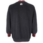 Starter - Chicago Bulls Embroidered Crew Neck Sweatshirt 1990s Large Vintage Retro Basketball
