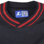 Starter - Chicago Bulls Embroidered Crew Neck Sweatshirt 1990s Large Vintage Retro Basketball