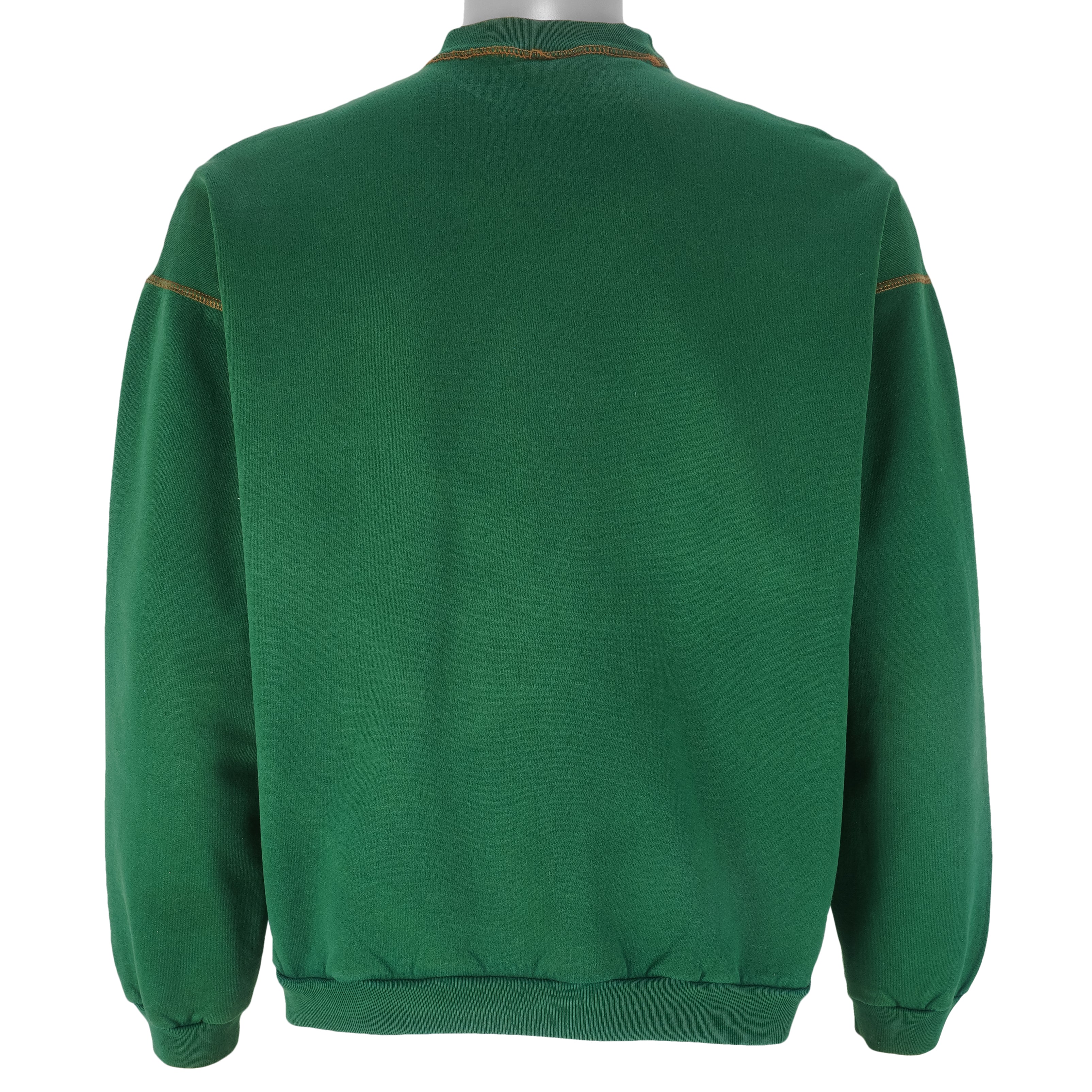 Vintage - Garfield Word Wide Crew Neck Sweatshirt 1990s Medium Vintage Retro