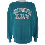  NFL - Philadelphia Eagles Crew Neck Sweatshirt 1990s XX-Large Vintage Retro Football