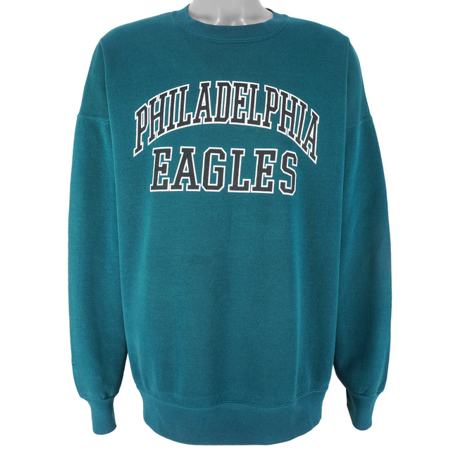 eagles crew neck sweatshirt