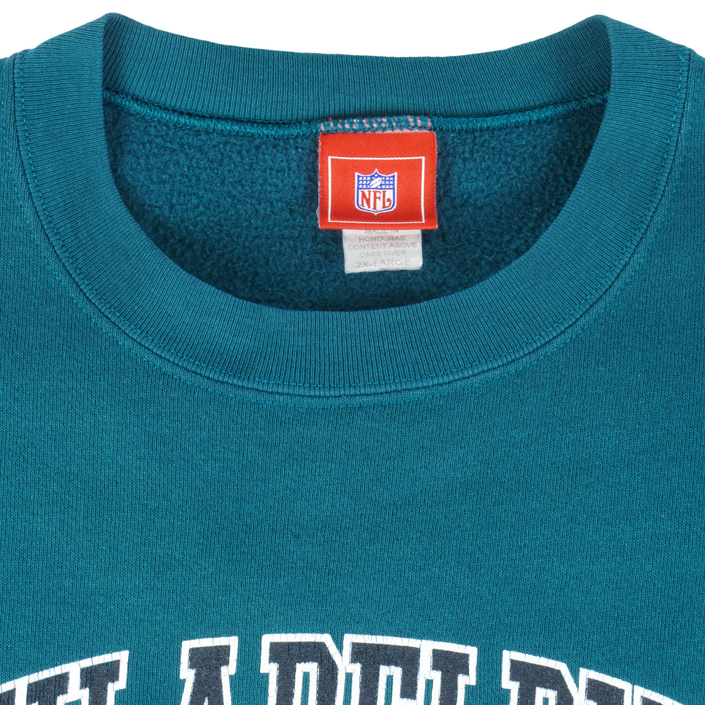  NFL - Philadelphia Eagles Crew Neck Sweatshirt 1990s XX-Large Vintage Retro Football