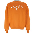 NCAA (Red Oak) - Texas Longhorns Embroidered Crew Neck Sweatshirt 1990s Large Vintage Retro Football College