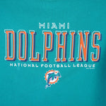 NFL (Pro Player) - Miami Dolphins Crew Neck Sweatshirt 1997 X-Large Vintage Retro Football