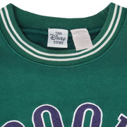 Disney - Green Winnie The Pooh Crew Neck Sweatshirt 1990s Large Vintage Retro