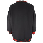 NHL (The Game) - Chicago Blackhawks Embroidered Sweatshirt 1990s Large Vintage Retro Hockey