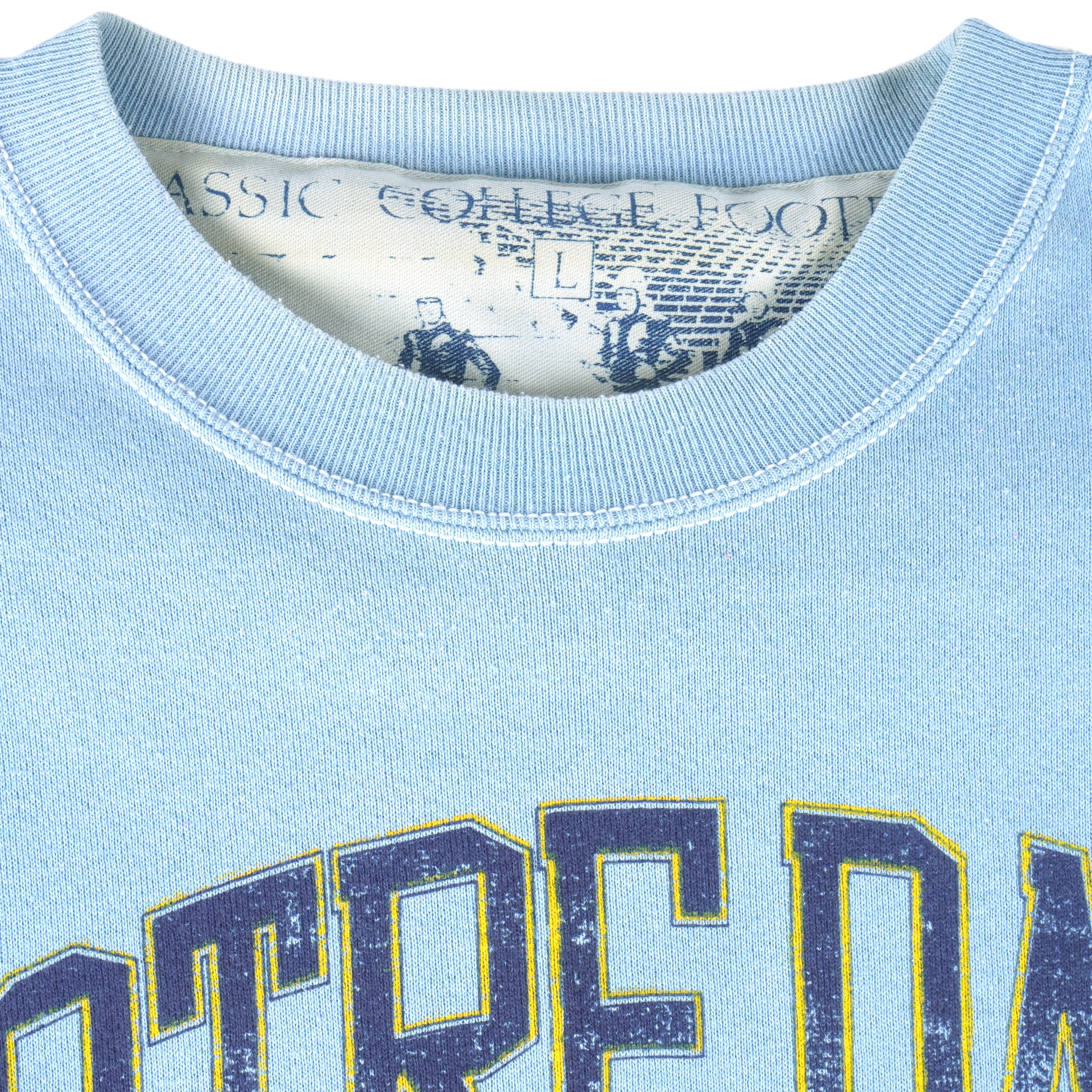 NCAA - Notre Dame Fighting Irish Champions Crew Neck Sweatshirt 1990s Large Vintage Retro College