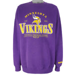 NFL (Lee) - Minnesota Vikings Crew Neck Sweatshirt 1999 XX-Large