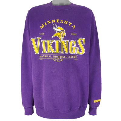 NFL (Lee) - Minnesota Vikings Crew Neck Sweatshirt 1999 XX-Large