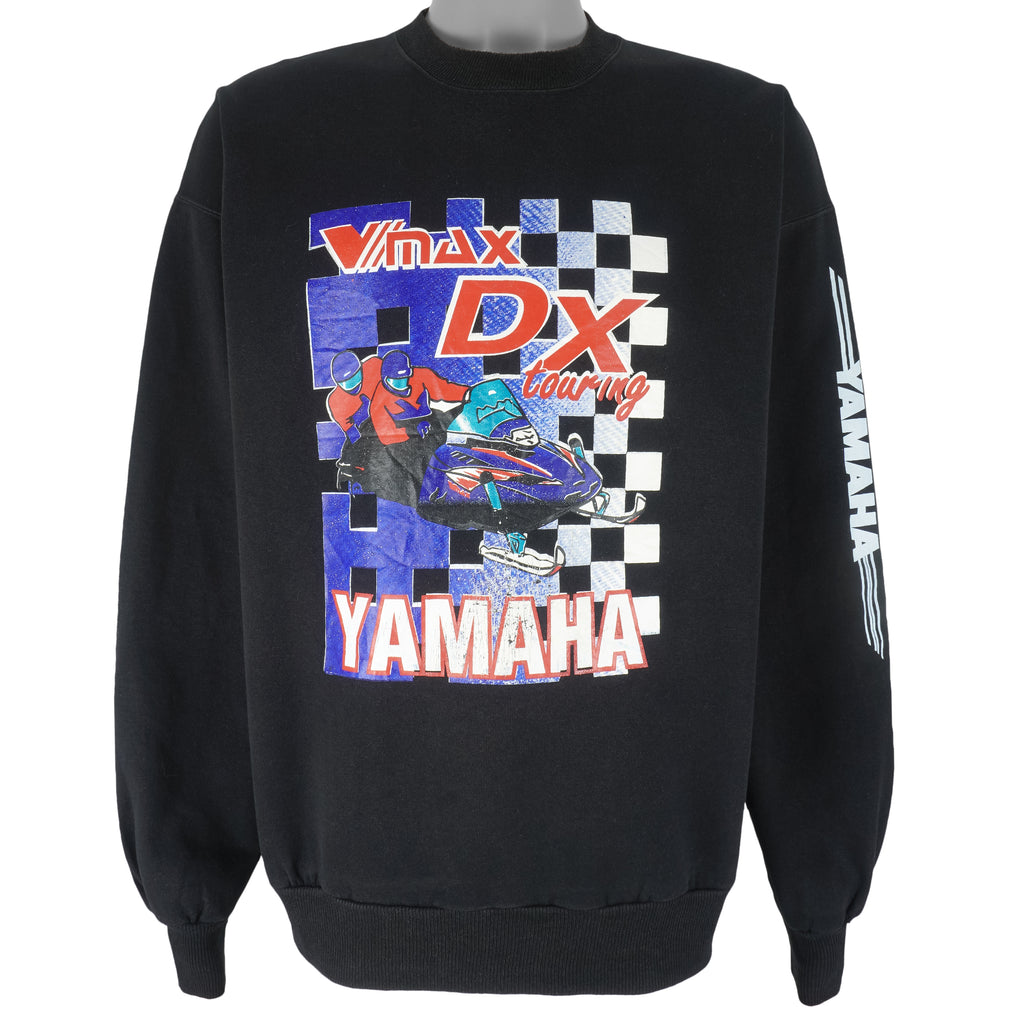 Vintage (Fabcc) - Yamaha Jsicard Louisville Snowmobile Sweatshirt 1990s X-Large Vintage Retro