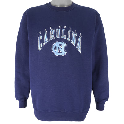 NCAA (Pro Player) - North Carolina Tar Heels Embroidered Crew Neck Sweatshirt 1990s X-Large