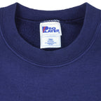 NCAA (Pro Player) - North Carolina Tar Heels Embroidered Crew Neck Sweatshirt 1990s X-Large Vintage Retro College
