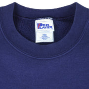 NCAA (Pro Player) - North Carolina Tar Heels Embroidered Crew Neck Sweatshirt 1990s X-Large Vintage Retro College