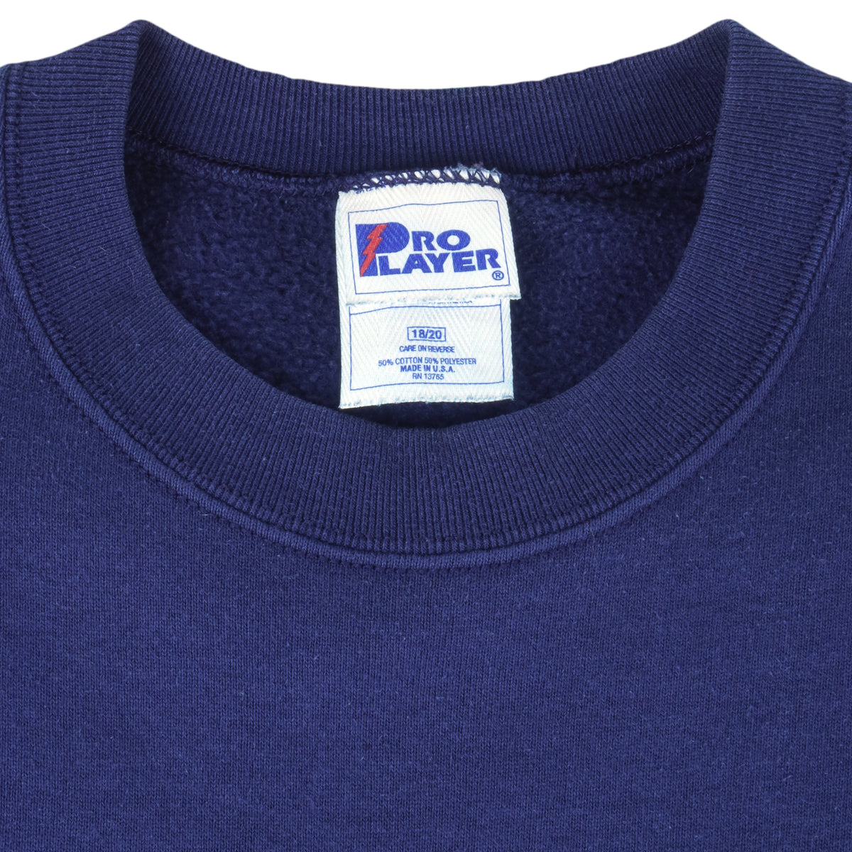 NCAA (Pro Player) - North Carolina Tar Heels Embroidered Crew Neck Sweatshirt 1990s X-Large Vintage Retro College