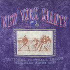 NFL (Nutmeg) - New York Giants Tie Dye Single Stitch T-Shirt 1990s X-Large Vintage Retro Football