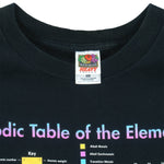 Vintage - Periodic Table of The Elements T-Shirt 1990s X-Large Vintage Retro