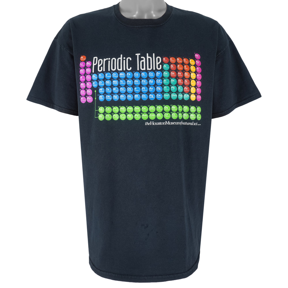 Vintage - Periodic Table of The Elements T-Shirt 1990s X-Large Vintage Retro