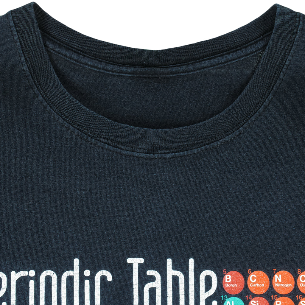 Vintage - Periodic Table of The Elements T-Shirt 1990s X-Large Vintage Retro