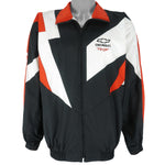 NASCAR (Choko) - Chevrolet Racing Embroidered Zip-Up Jacket 1990s Large