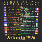 Vintage (Hanes) - Atlanta Olympic Flags Single Stitch T-Shirt 1996 X-Large Vintage Retro