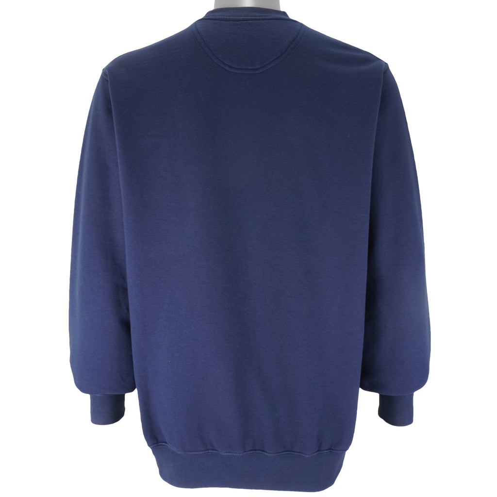 MLB (Lee) - Washington Nationals Crew Neck Sweatshirt 1990s Large Vintage Retro Baseball