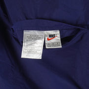Nike - Blue with Red 1/4 Zip Reversible Plaid Windbreaker Medium Vintage Retro
