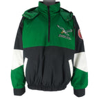 Looney Tunes - Philadelphia Eagles X Taz Hooded Jacket 1990s Large Vintage Retro Football