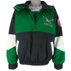 Looney Tunes - Philadelphia Eagles X Taz Hooded Jacket 1990s Large Vintage Retro Football
