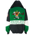 Looney Tunes - Philadelphia Eagles X Taz Hooded Jacket 1990s Large Vintage Retro Football