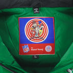Looney Tunes - Philadelphia Eagles X Taz Hooded Jacket 1990s Large Vintage Retro Football