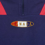Vintage - Canada Two-Tone Embroidered Sweatshirt 1990s X-Large Vintage Retro
