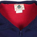 Vintage - Canada Two-Tone Embroidered Sweatshirt 1990s X-Large Vintage Retro