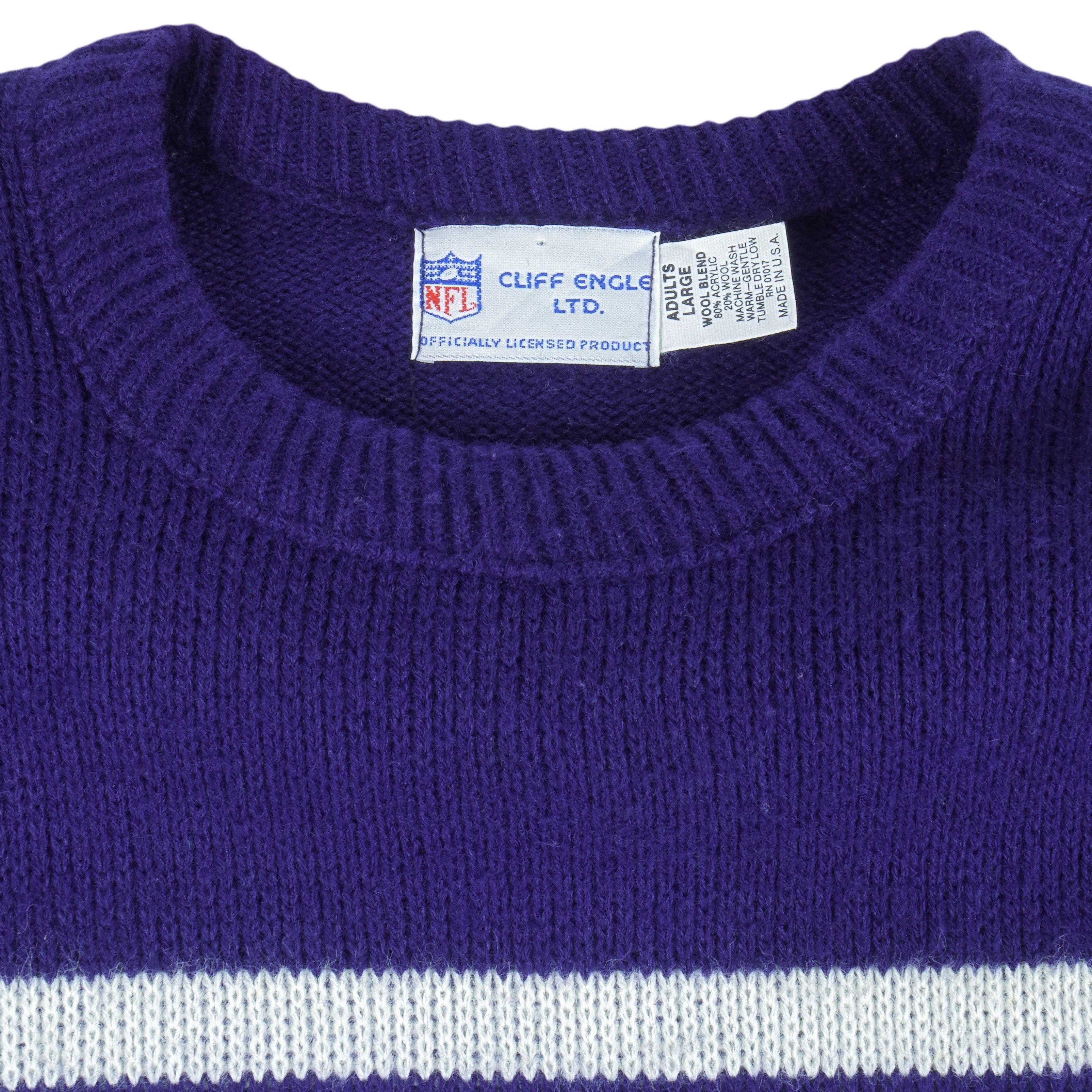 NFL (Cliff Engle) - Dallas Cowboys Crew Neck Sweater 1990s Large Vintage Retro Football 