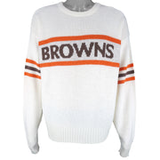 NFL (Cliff Eagle) - Cleveland Browns Crew Neck Sweater 1990s Small Vintage Retro