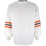 NFL (Cliff Eagle) - Cleveland Browns Crew Neck Sweater 1990s Small Vintage Retro