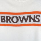 NFL (Cliff Eagle) - Cleveland Browns Crew Neck Sweater 1990s Small Vintage Retro