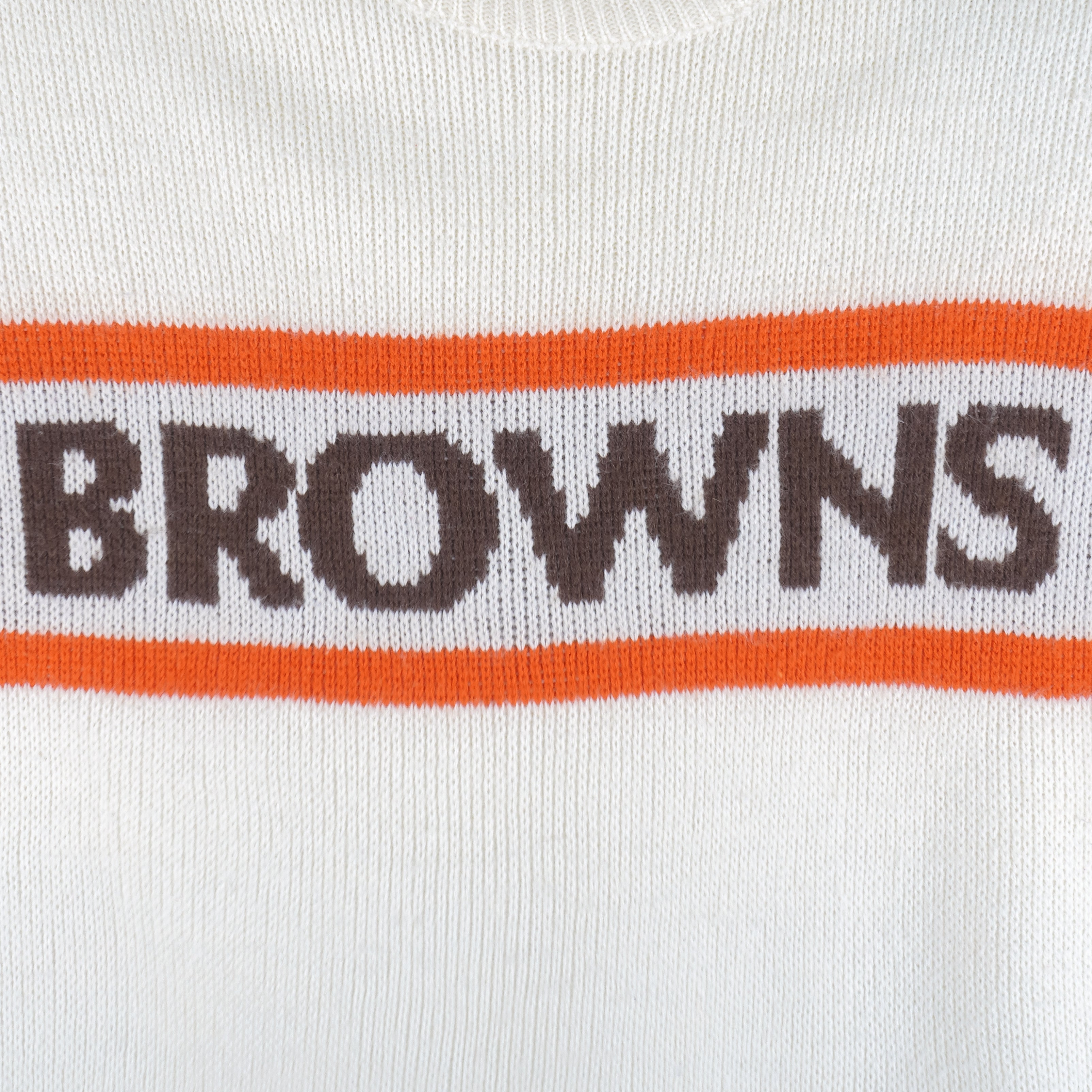 NFL (Cliff Eagle) - Cleveland Browns Crew Neck Sweater 1990s Small Vintage Retro