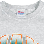 NFL (Hanes) - Miami Dolphins Crew Neck Sweatshirt 1995 XX-Large Vintage retro