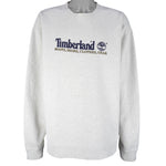 Timberland - Grey Wind Water Earth and Sky Crew Neck Sweatshirt 1990s X-Large