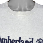 Timberland - Grey Wind Water Earth and Sky Crew Neck Sweatshirt 1990s X-Large Vintage Retro