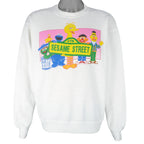 Vintage (Hanes) - Sesame Street Crew Neck Sweatshirt 1990s X-Large Vintagee Retro