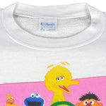Vintage (Hanes) - Sesame Street Crew Neck Sweatshirt 1990s X-Large Vintagee Retro