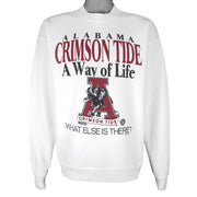 NCAA - Alabama Crimson Tide A Way Of Life Sweatshirt 1990s X-Large Vintage Retro Football College