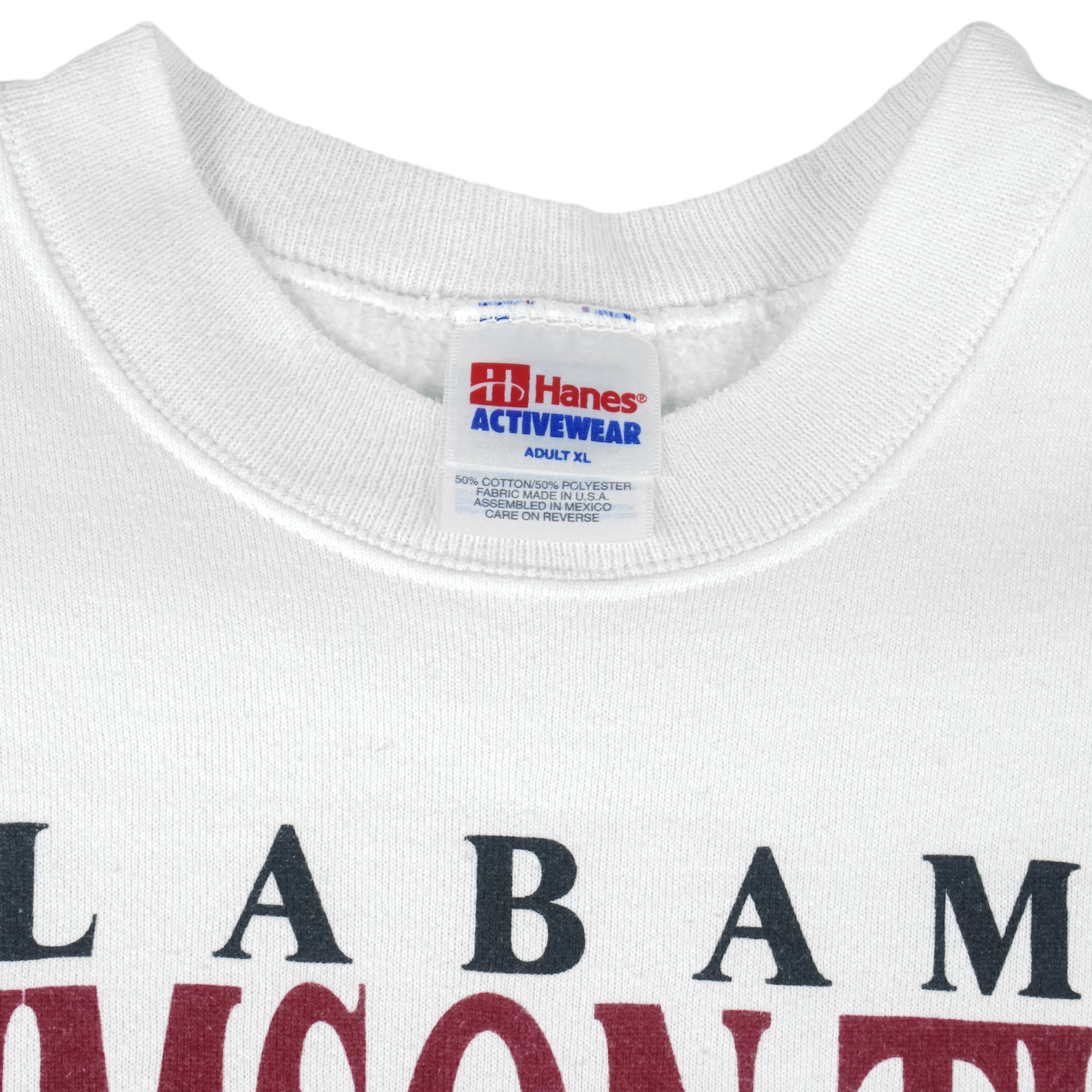 NCAA - Alabama Crimson Tide A Way Of Life Sweatshirt 1990s X-Large Vintage Retro Football College