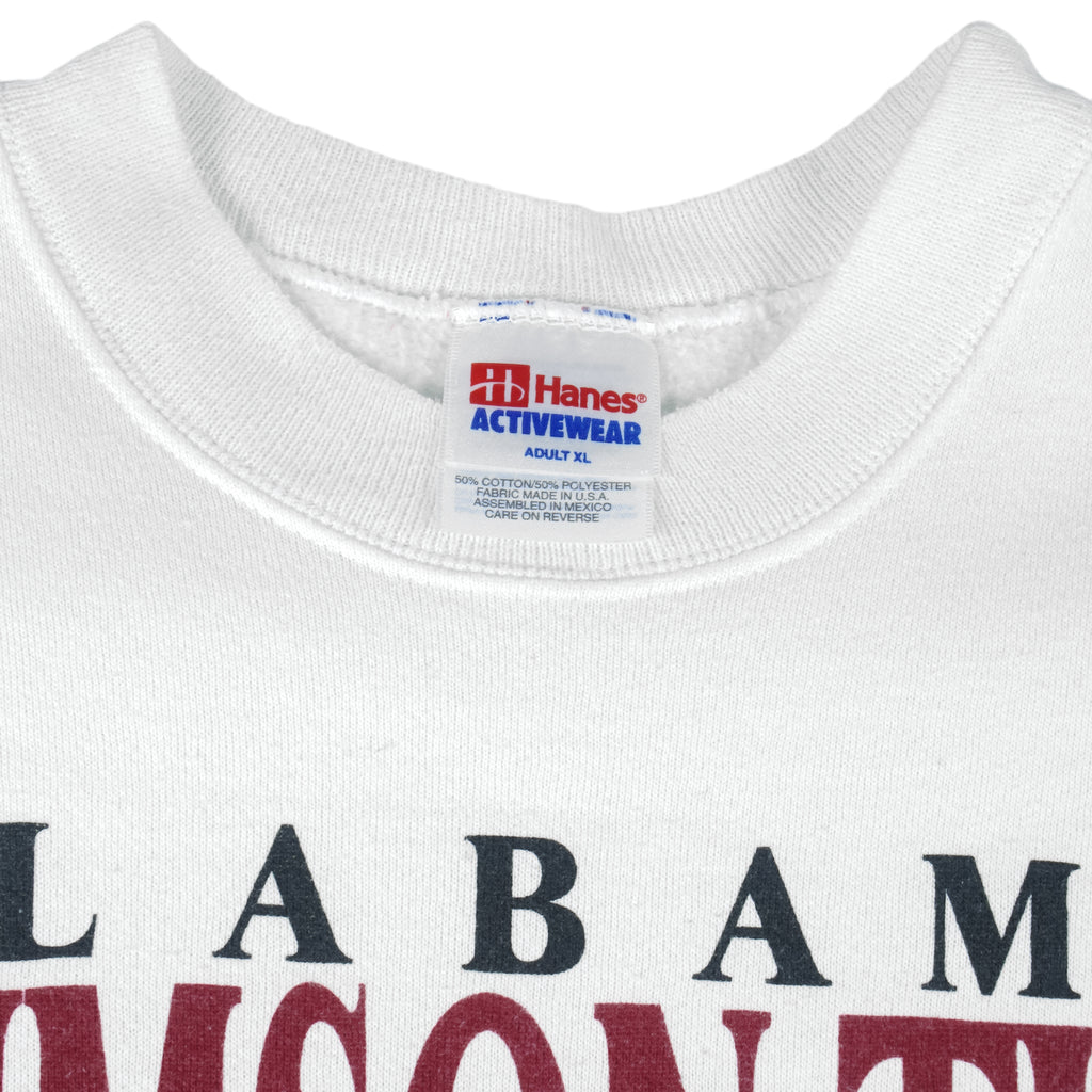 NCAA - Alabama Crimson Tide A Way Of Life Sweatshirt 1990s X-Large Vintage Retro Football College