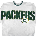 NFL (Legends) - Green Bay Packers Spell-Out Crew Neck Sweatshirt 1990s X-Large Vintage Retro Football