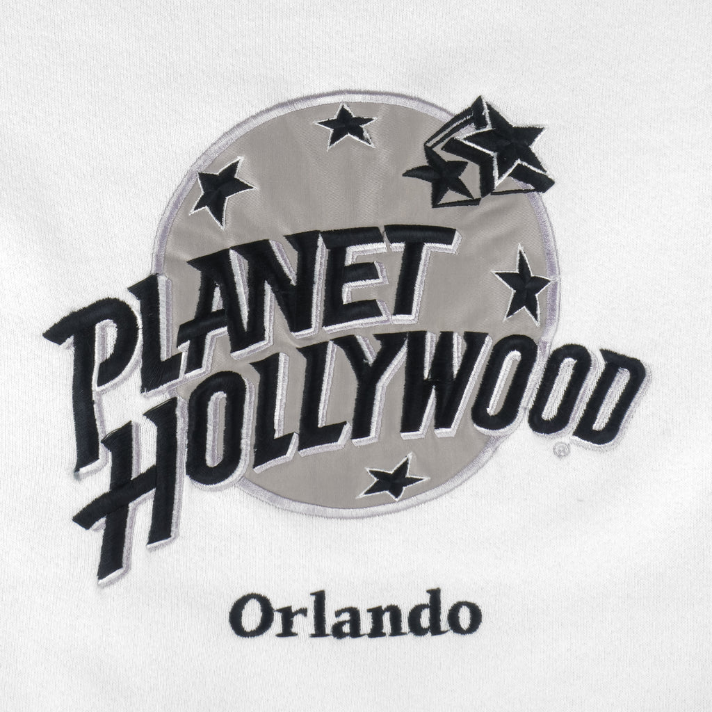 Vintage - Planet Hollywood Orlando Embroidered Sweatshirt 1990s Large Vintage Retro