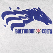 CFL (Delta) - Baltimore Colts CFL Single Stitch T-Shirt 1994 X-Large Vintage Retro Football