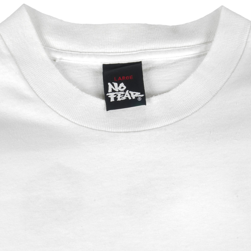 Vintage (No Fear) - Balls Too Bad There Are Only Two That Really Count  T-Shirt 1990s Large Vintage Retro